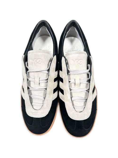 Y-3Sneakers Gazelle con dettaglio a 3 righe Adidas Y3 | KI4340BLACK/BLACK